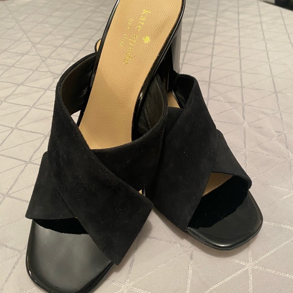 Worn Once Kate Spade Silene Black Mules - Picture 4 of 13